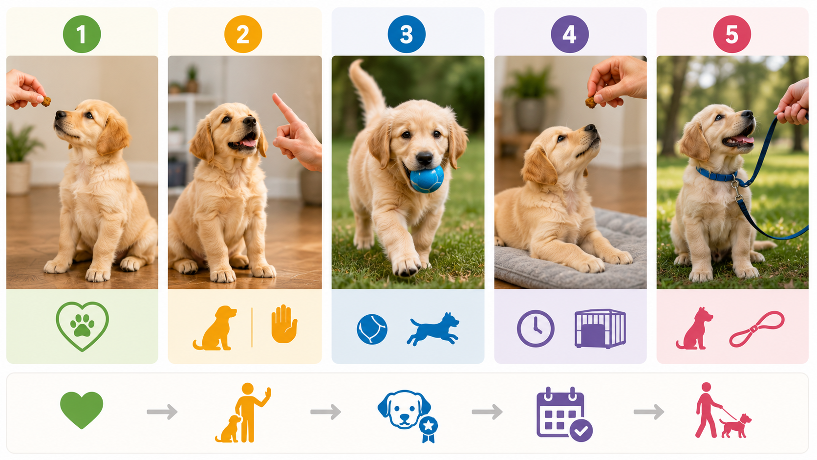 como educar a un cachorro