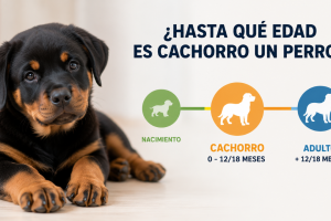 Hasta qué edad un perro es cachorro