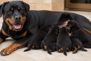 cuando dejan de amamantar los cachorros