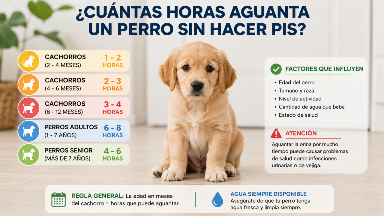 Cuantas Horas Aguanta un Perro sin Hacer Pis