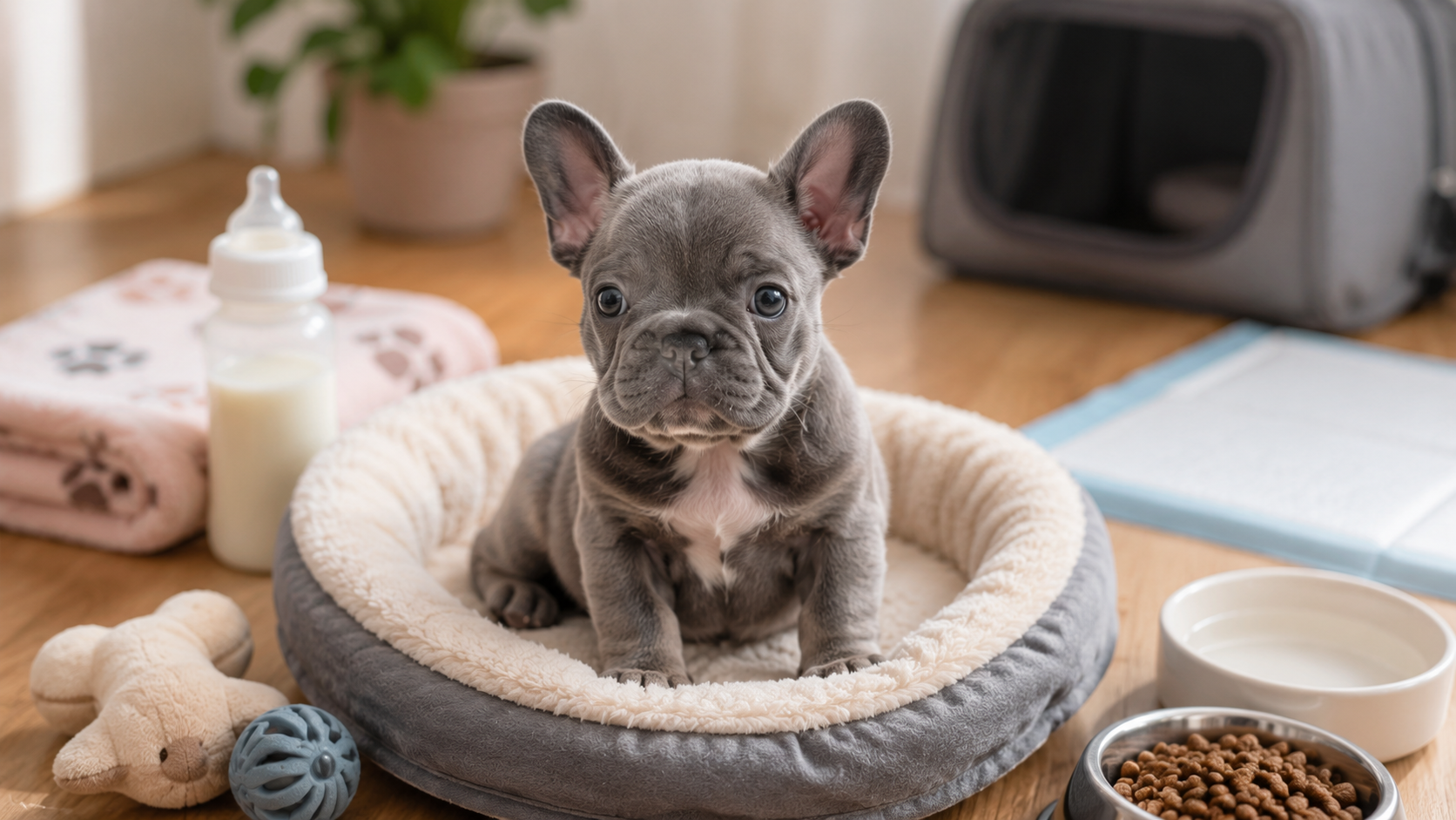 cuidados cachorro de un mes