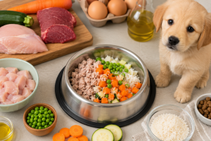 comida casera para perros cachorros