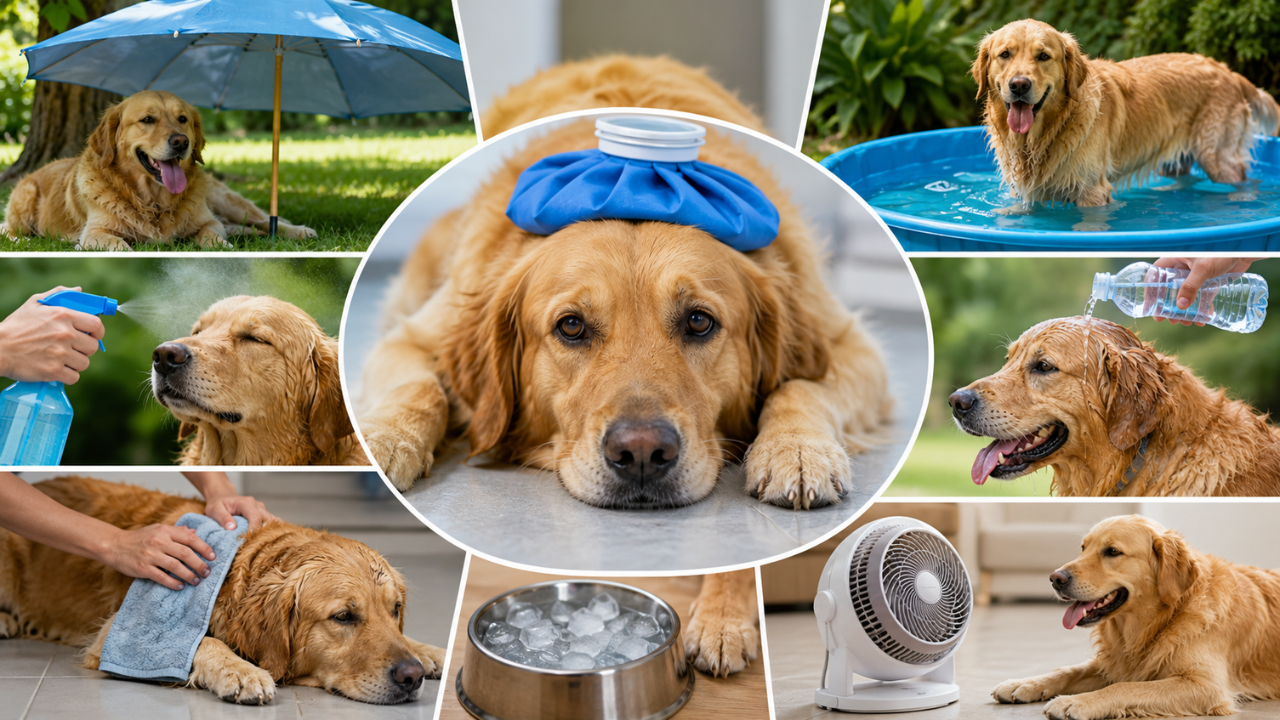 Cómo Bajar la Temperatura a un Perro
