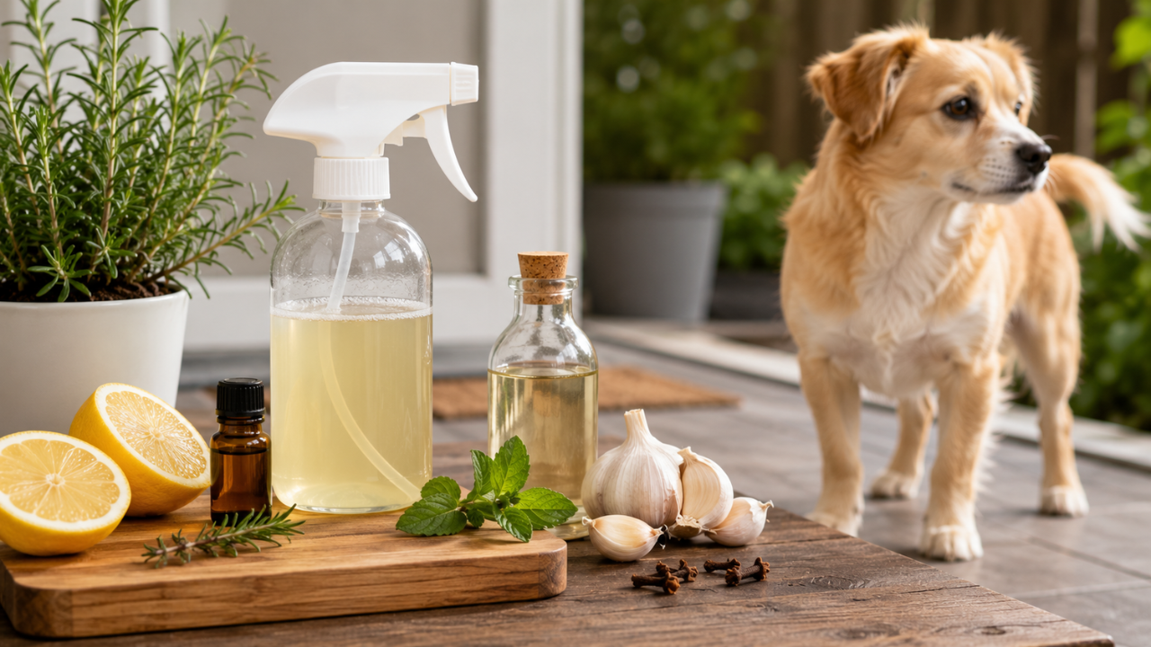 repelente para perros casero
