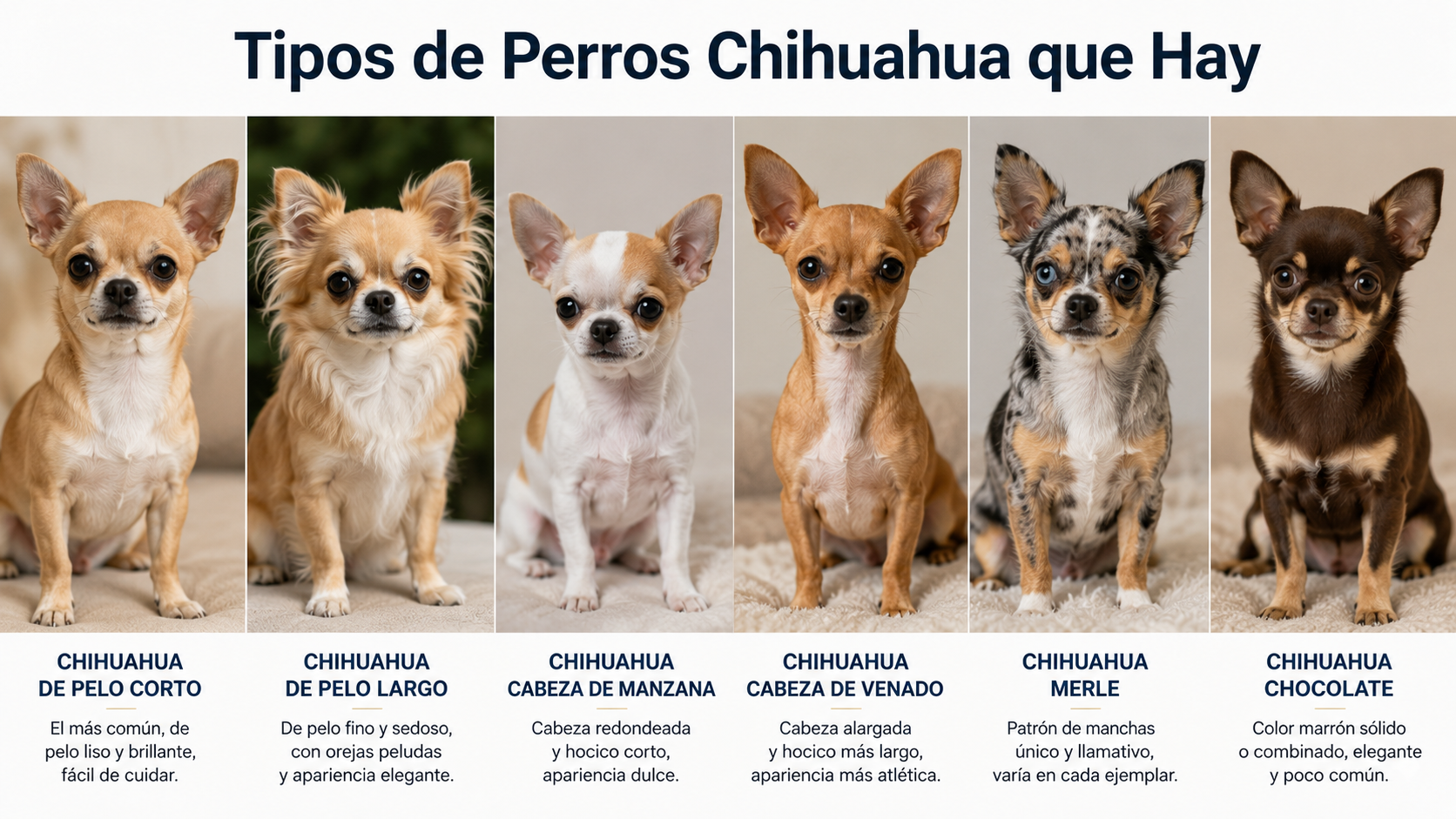 Tipos de Perros Chihuahua que Hay