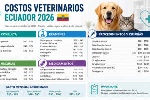 costos veterinarios Ecuador