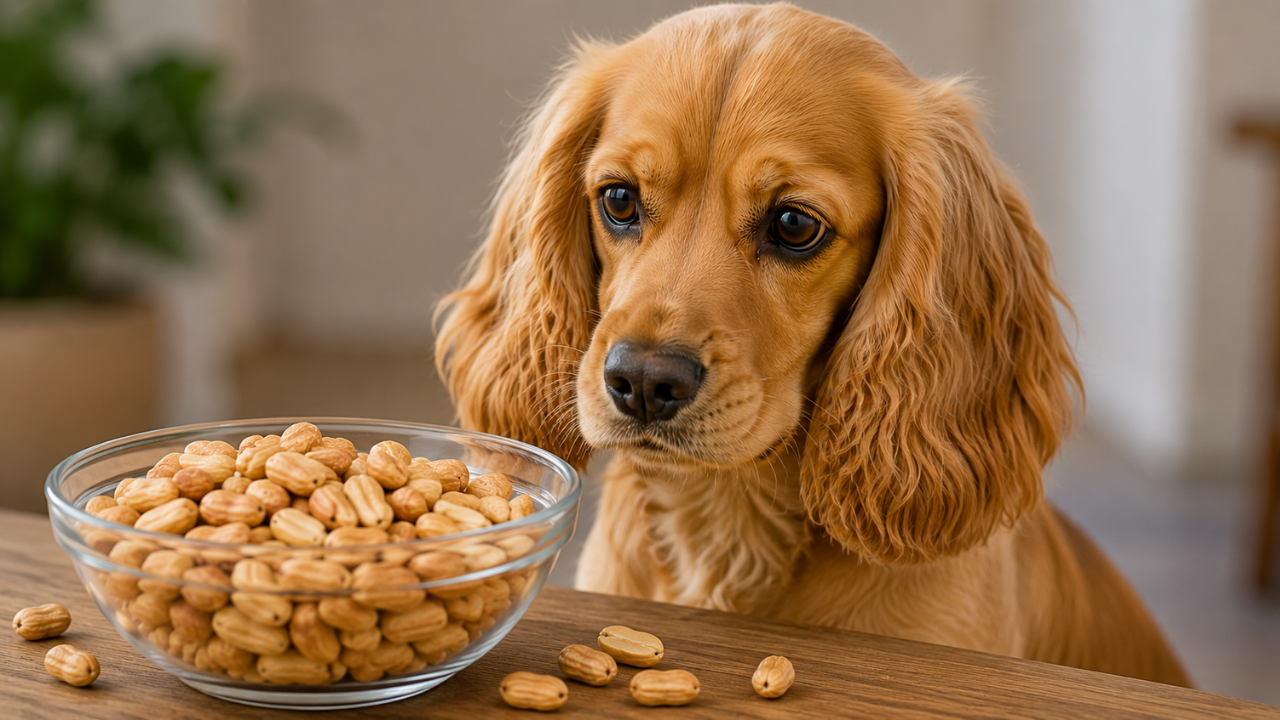 perros pueden comer mani