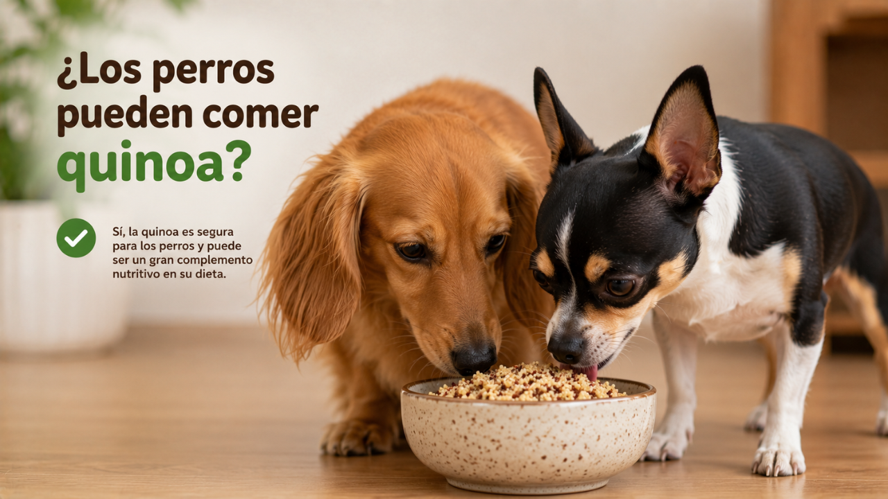 perros pueden comer quinoa